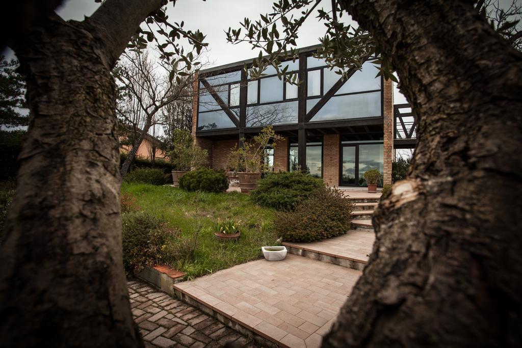 Villa Cubo Con Vista Gradara Exterior foto